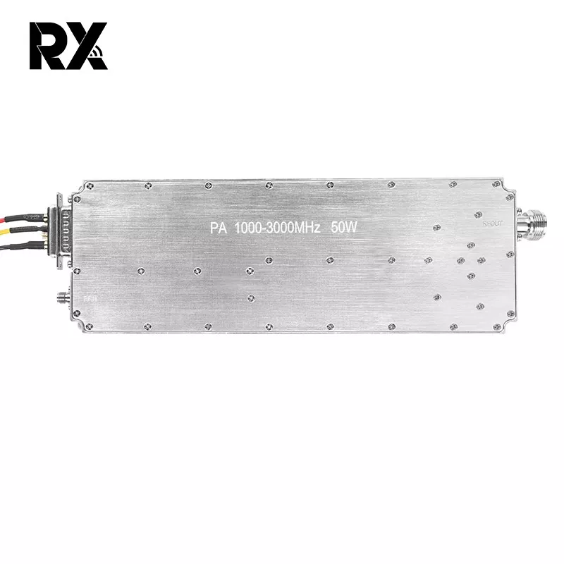 بدون منبع دیجیتال تقویت کننده 1000-3000 مگاهرتز پاور جمر ماژول 50 وات